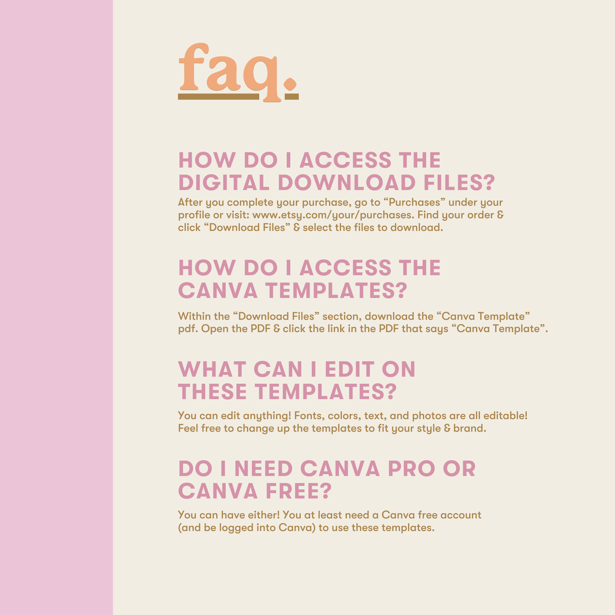 Young Living Printable Order Form | Editable Canva Template | Digital Download - Image 2