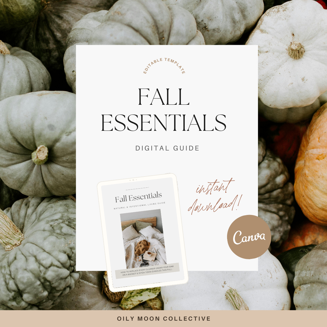 Fall Essentials Guide | Editable Canva Template | Digital Download