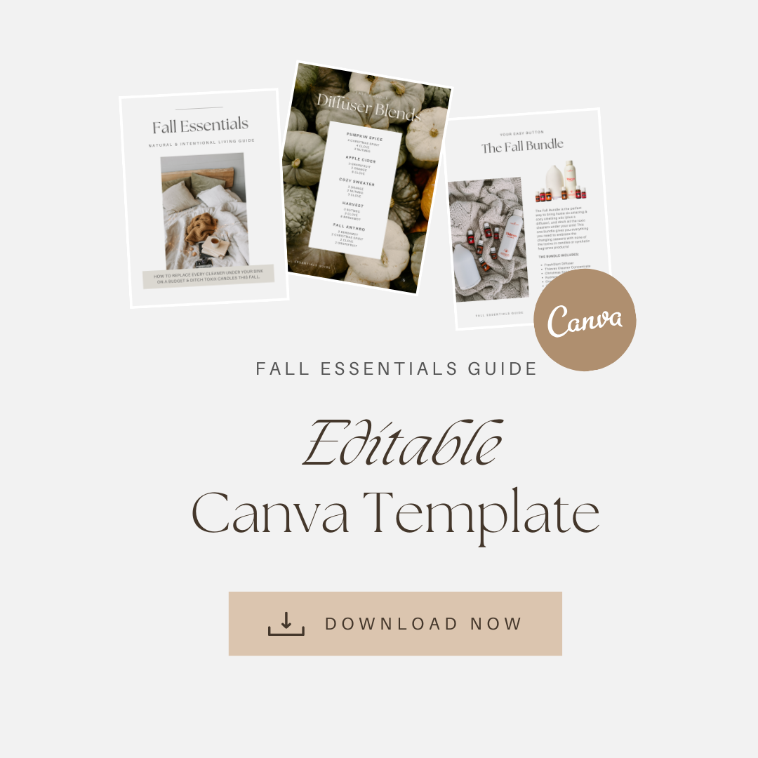 Fall Essentials Guide | Editable Canva Template | Digital Download - Image 2