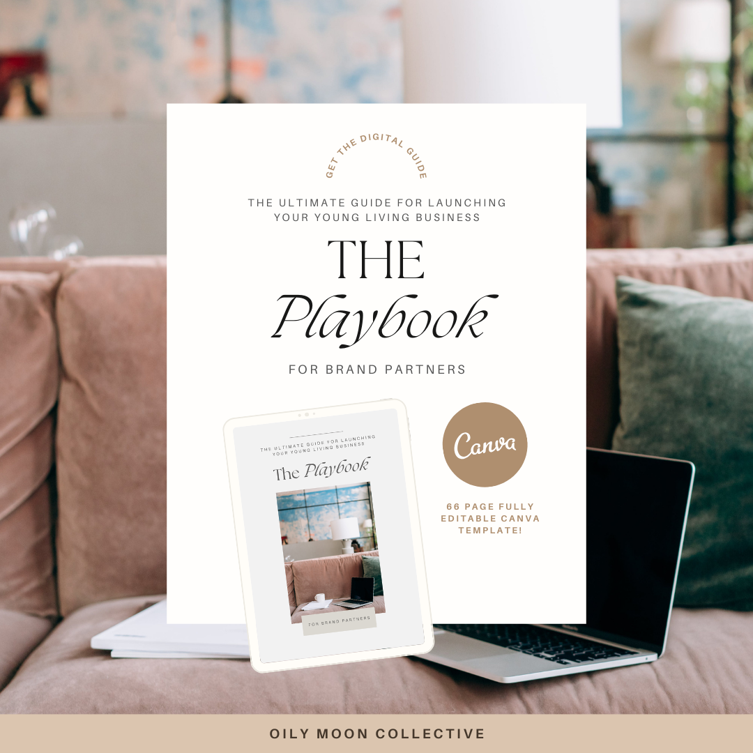 The Playbook - For Brand Partners | Editable Canva Template | Digital Download