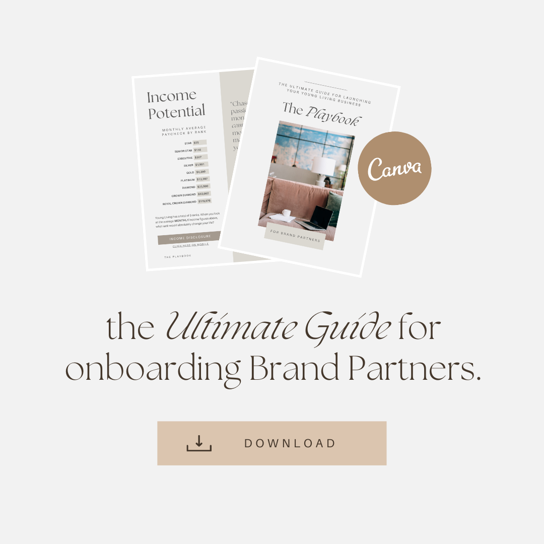 The Playbook - For Brand Partners | Editable Canva Template | Digital Download - Image 2
